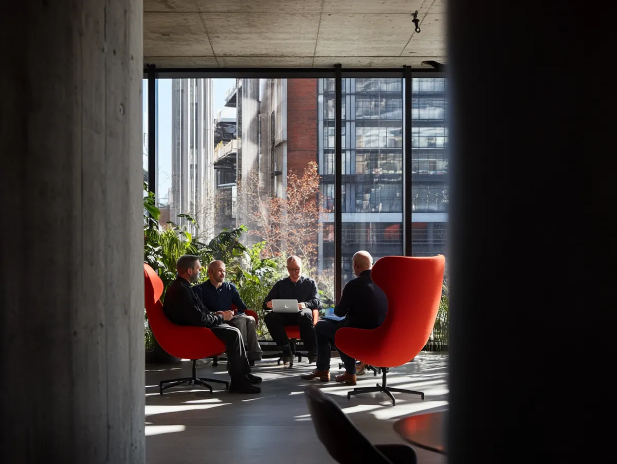 Grupo motivado en sesión